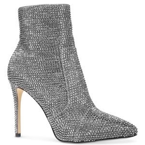 MICHAEL Michael Kors Rue dress booties atop skinny stiletto heels